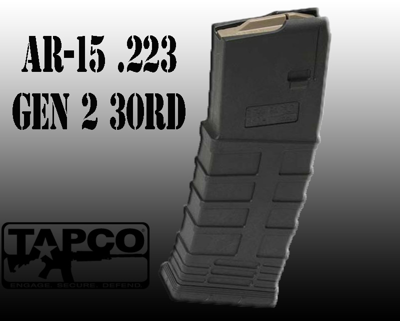 TAPCO AR15 30rd GEN 2 Mag (Black)